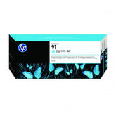 HP C9470A No 91 Light Cyan Ink 775 Ml